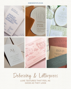 Debossing & Letterpress